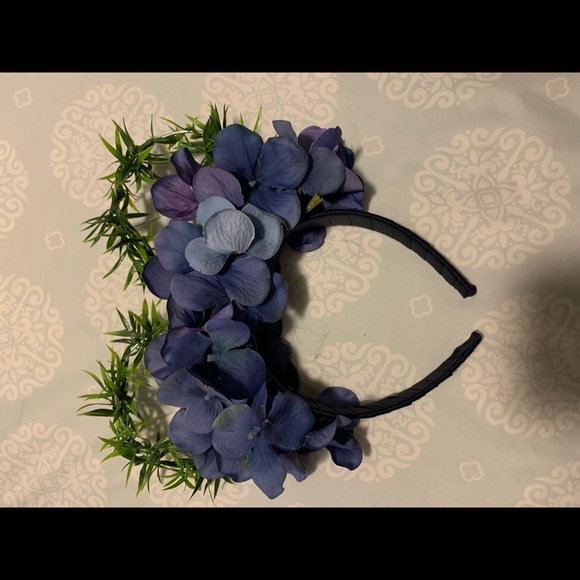 Custom made floral Minnie ears - Picture 1 of 6